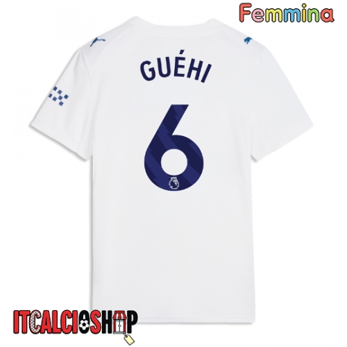Manchester City Marc Guehi #6 Terza Maglia Femmina 2026-27 Manica Corta